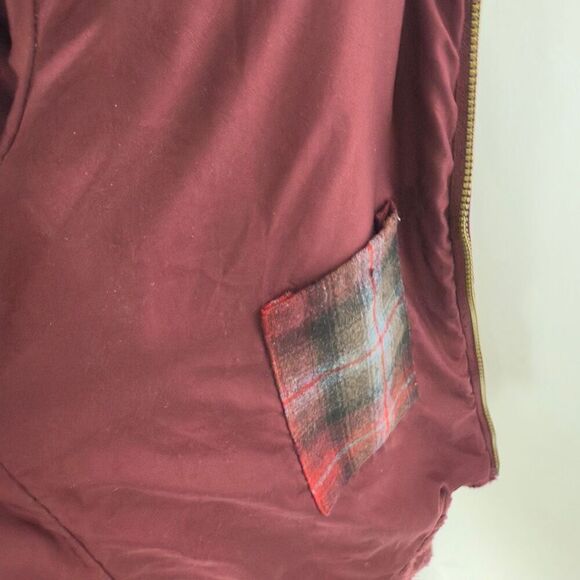 Pendleton Red Teddy Sherpa Full Zip Jacket - Women’s M - Picture 8 of 10